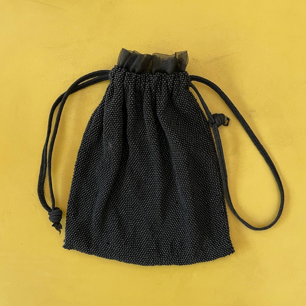 Vintage Saks Fifth Avenue Beaded Pouch
